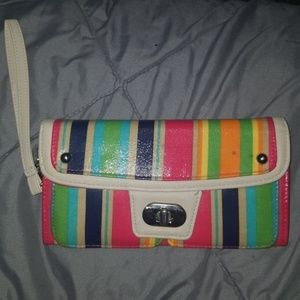 Nine West Muti-color wristlet